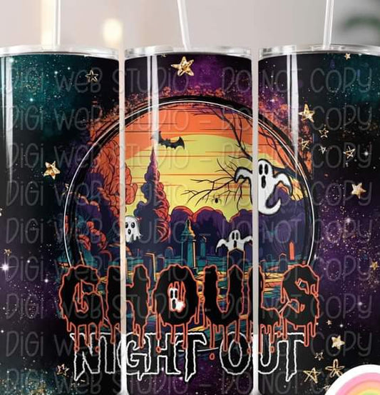 Ghouls Night Out Tumbler