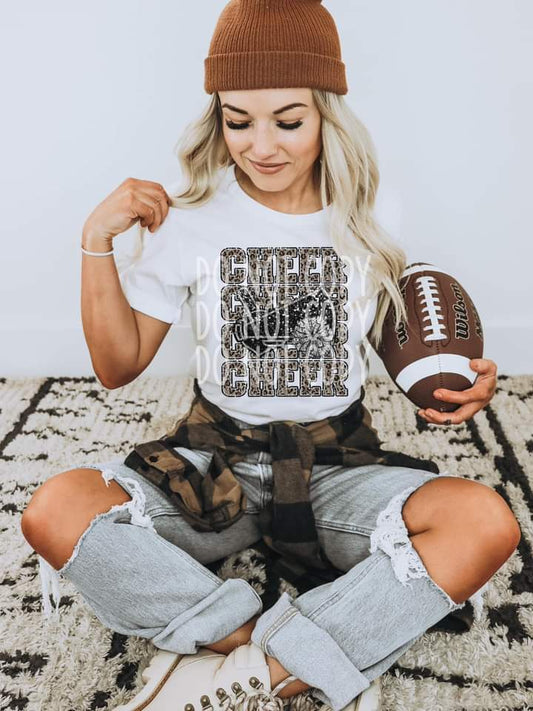 Cheer Leopard Tee