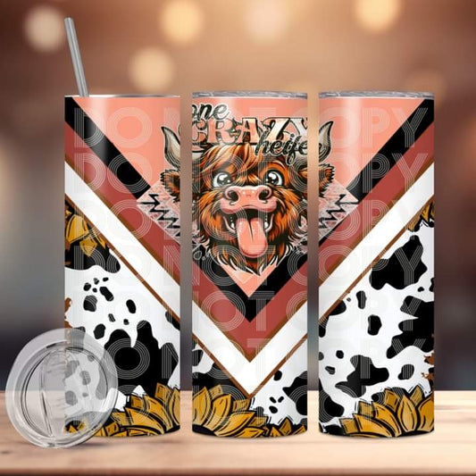 One Crazy Heifer Tumbler