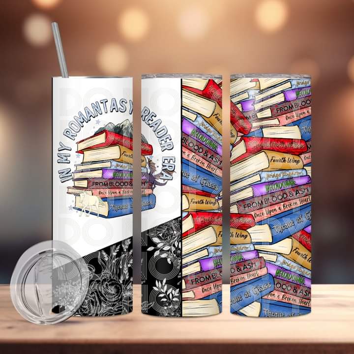 In My Romantasy Reader Era Tumbler