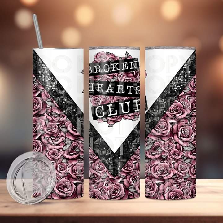 Broken Hearts Club Tumbler
