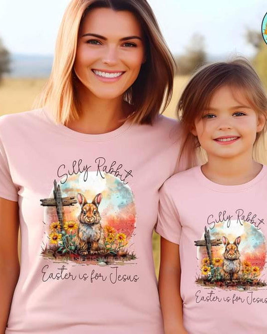 Silly Rabbit Easter is For Jesus T-shirt