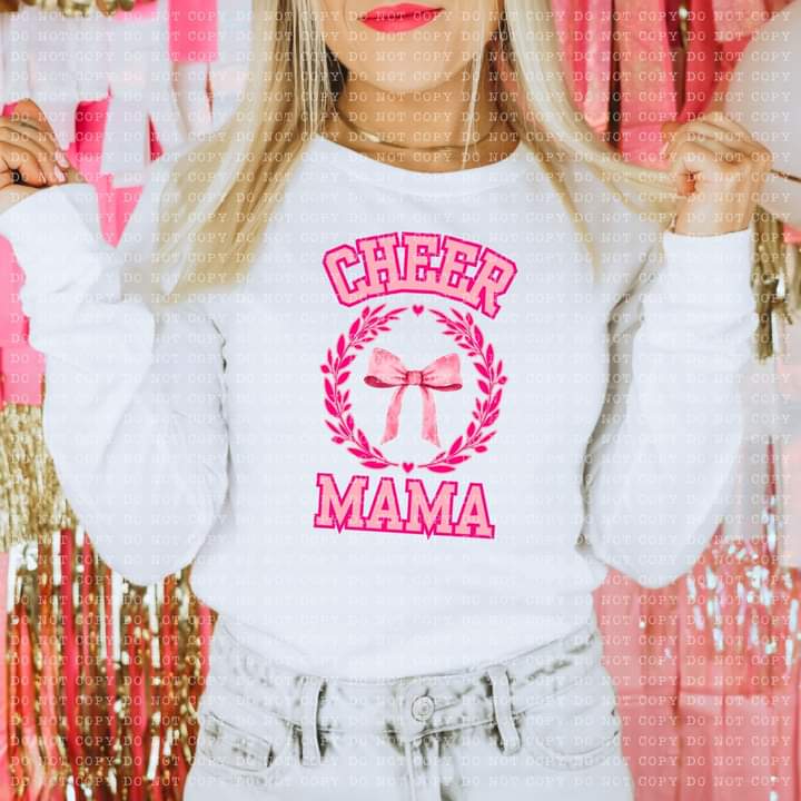 Cheer University or Mama Coquette Tee or Crew