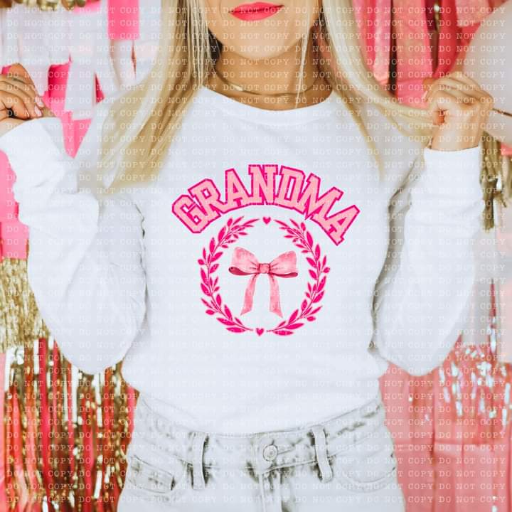 Grandma Coquette Tee or Crew