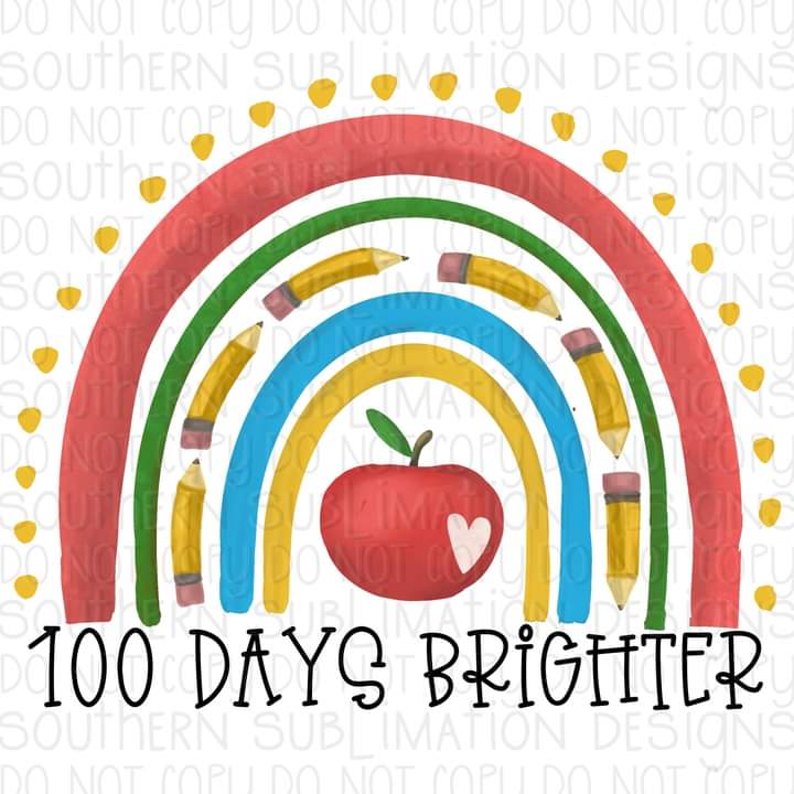 100 Days Brighter Print