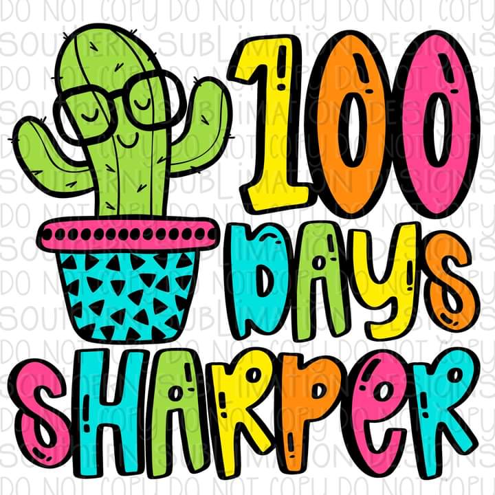 100 Days Sharper Print