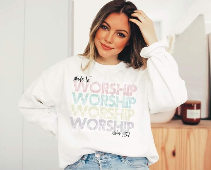 Made To Worship Print