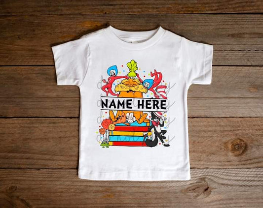 Personalized Reading Tee