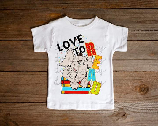 Love to Read Tee