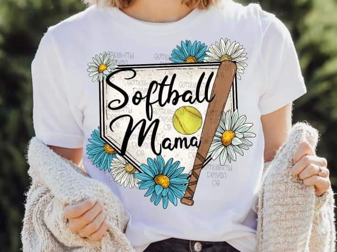Softball Mama Tee