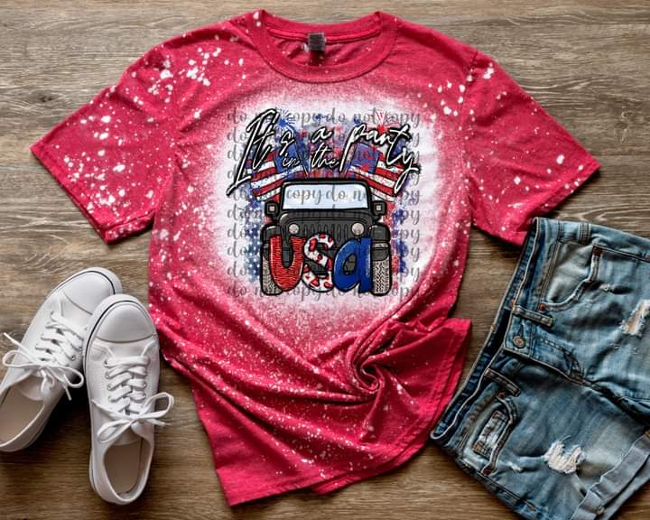 Party in the USA Jeep Tee
