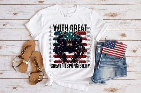 With Great Power Tee
