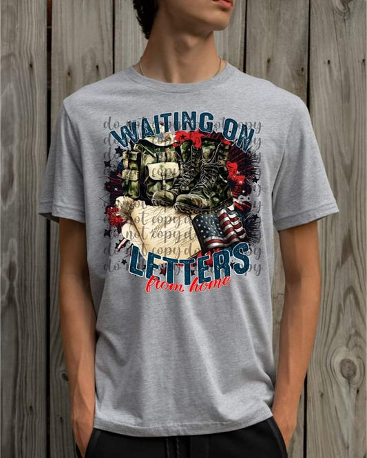 Waiting on Letters from Home Tee