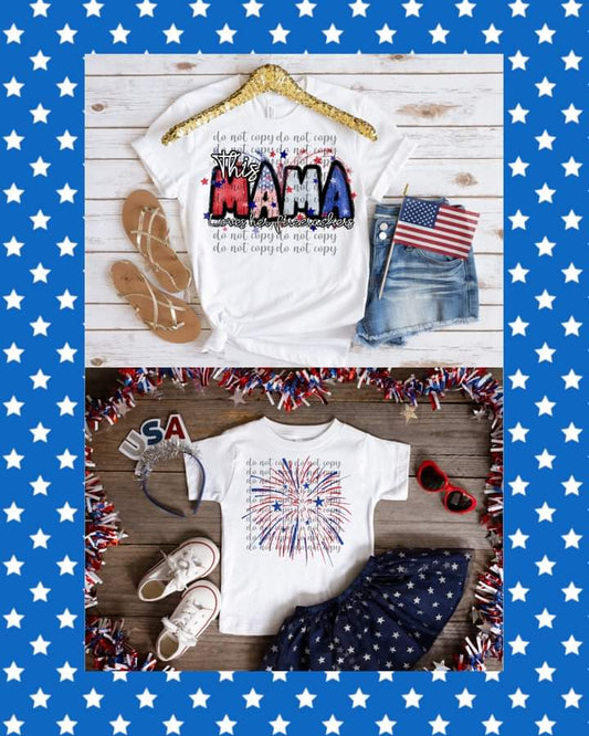 This Mama Loves Her Firecrackers Tee