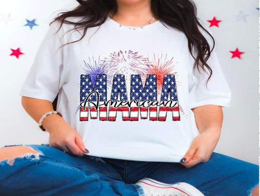 All American Mama Tee