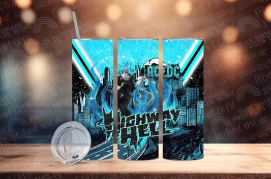 Highway to Hell Tumbler