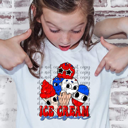 Ice Cream Season Tee