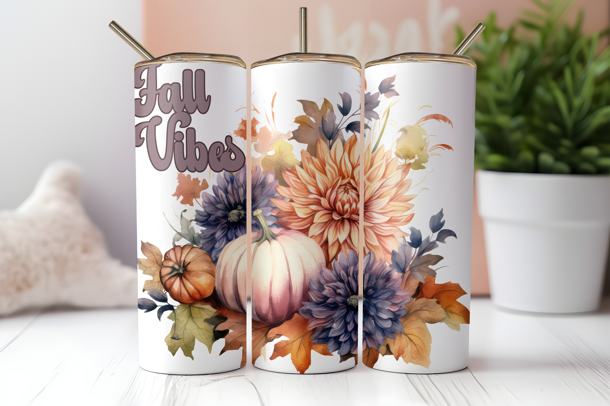 Fall Vibes Tumbler