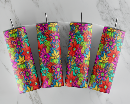 Flower Power Tumbler