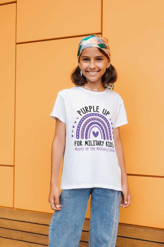 Purple Up for Military Kids Tee
