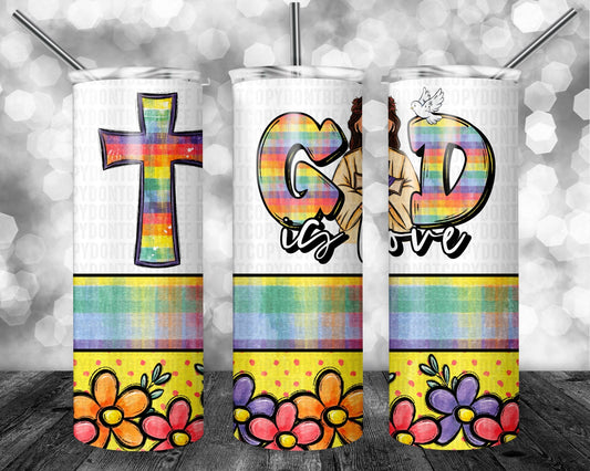 God is Love  Tumbler