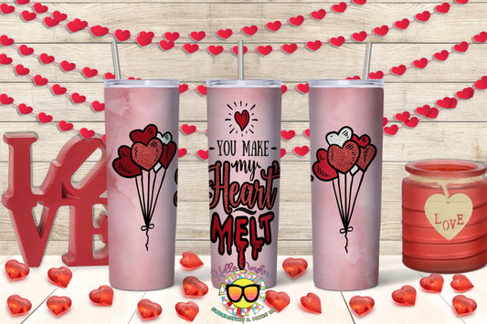 Heart Melt Tumbler