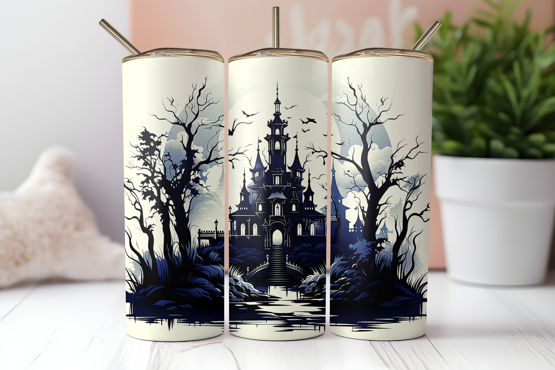 Haunted Castle Tumbler