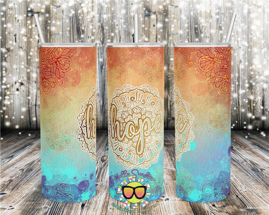 Hope Mandala Tumbler