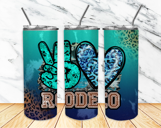 Peace Love Rodeo Tumbler