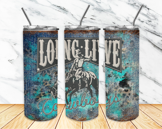 Long Live Cowboys Tumbler