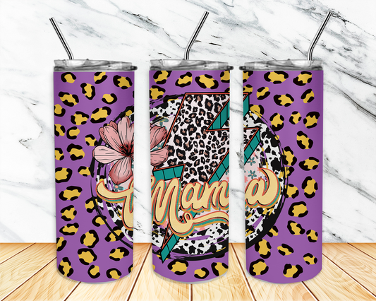 Mama Lightening Bolt Tumbler