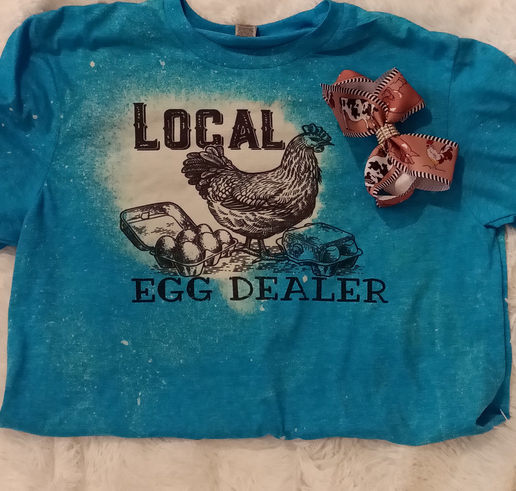 Chickens Local Egg Dealer Tee