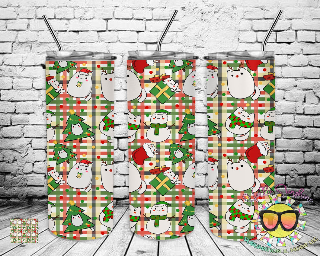Retro Cats Tumbler