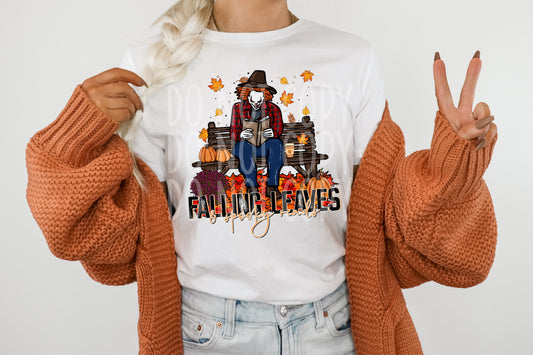 Falling Leaves & Spooky Reads Tee