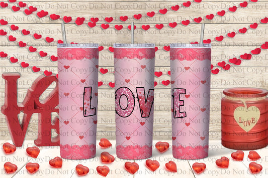 Love Tumbler Print