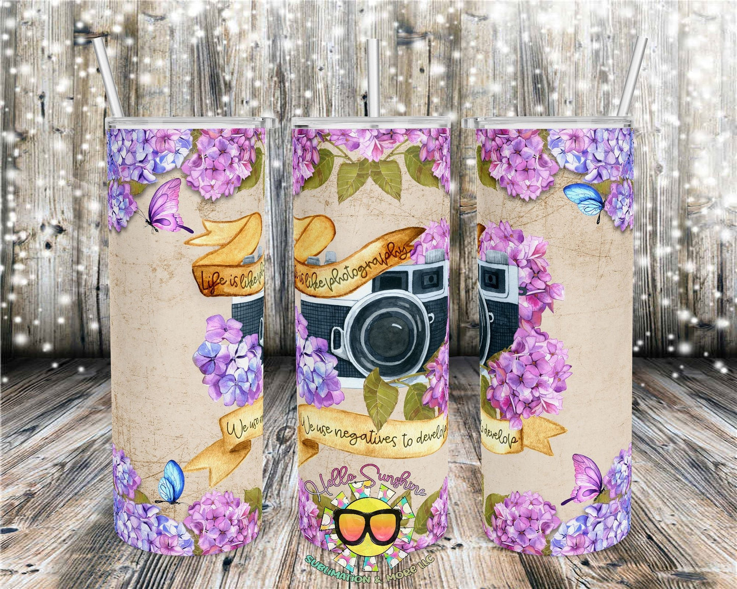 Life Is Like Photography Tumbler