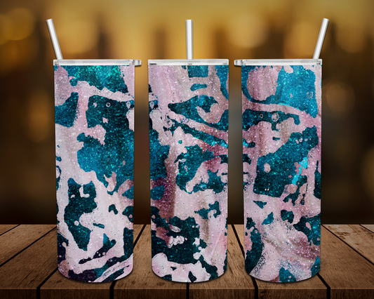 Watercolor Texture Tumbler