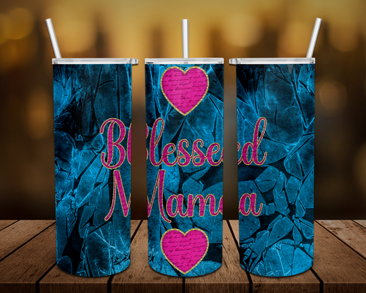 Blessed Mama Tumbler