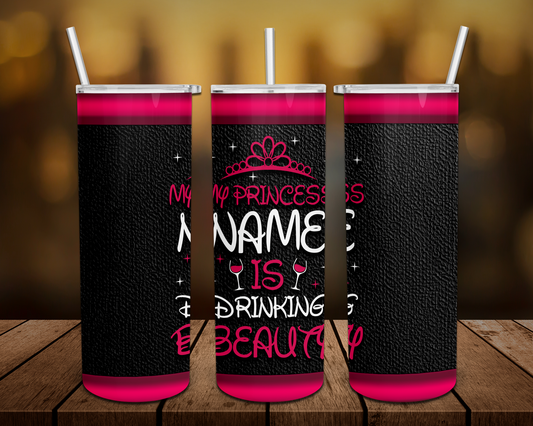 Princess Drinking Beauty Tumbler