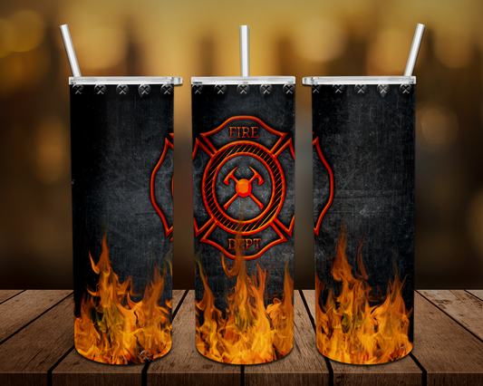 Fire Department Tumbler