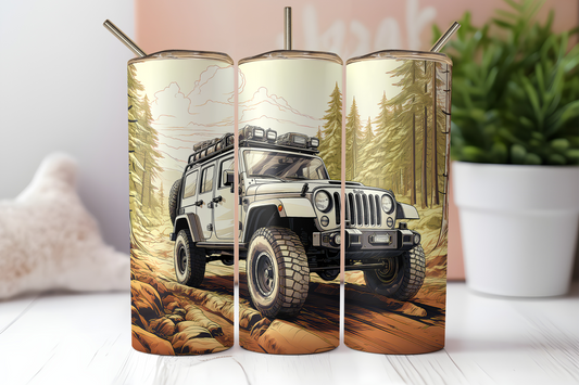 Outdoor Off-road Vehicle Tumbler