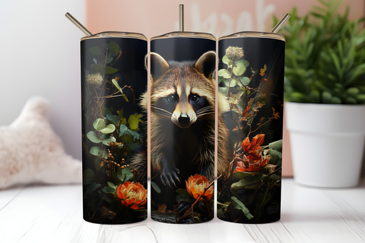Racoon Winter Tumbler