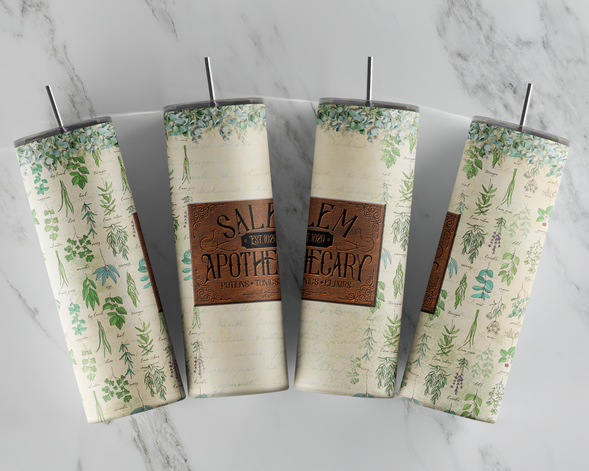 Salem Apothecary Tumbler