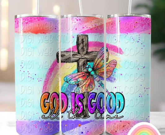 God is Good All the Time Tumbler