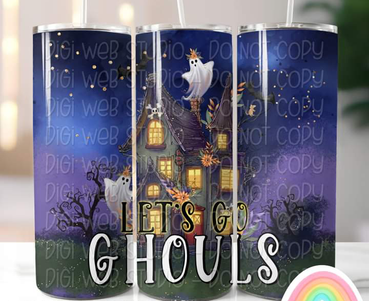 Let's Go Ghouls Tumbler