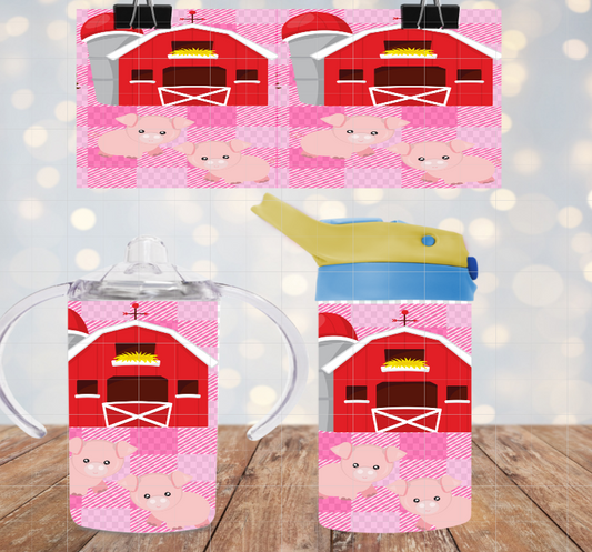 Farmhouse Kid's Tumbler/Sippy Cup