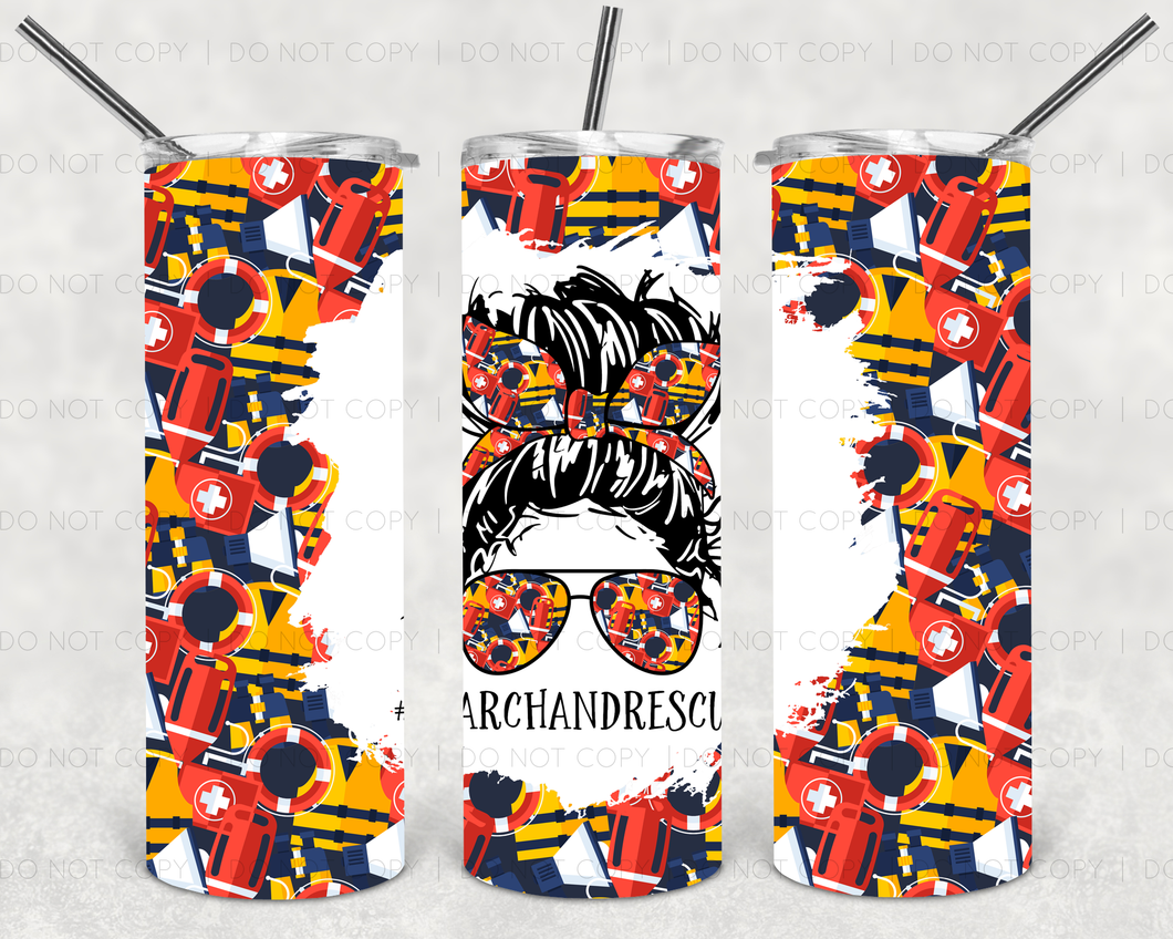 Search & Rescue Life Messy Tumbler