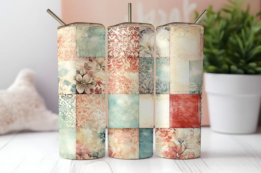 Shabby Chic Tumbler
