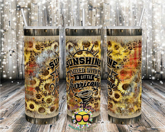 Sunshine Mixed With Hurricane Tumbler