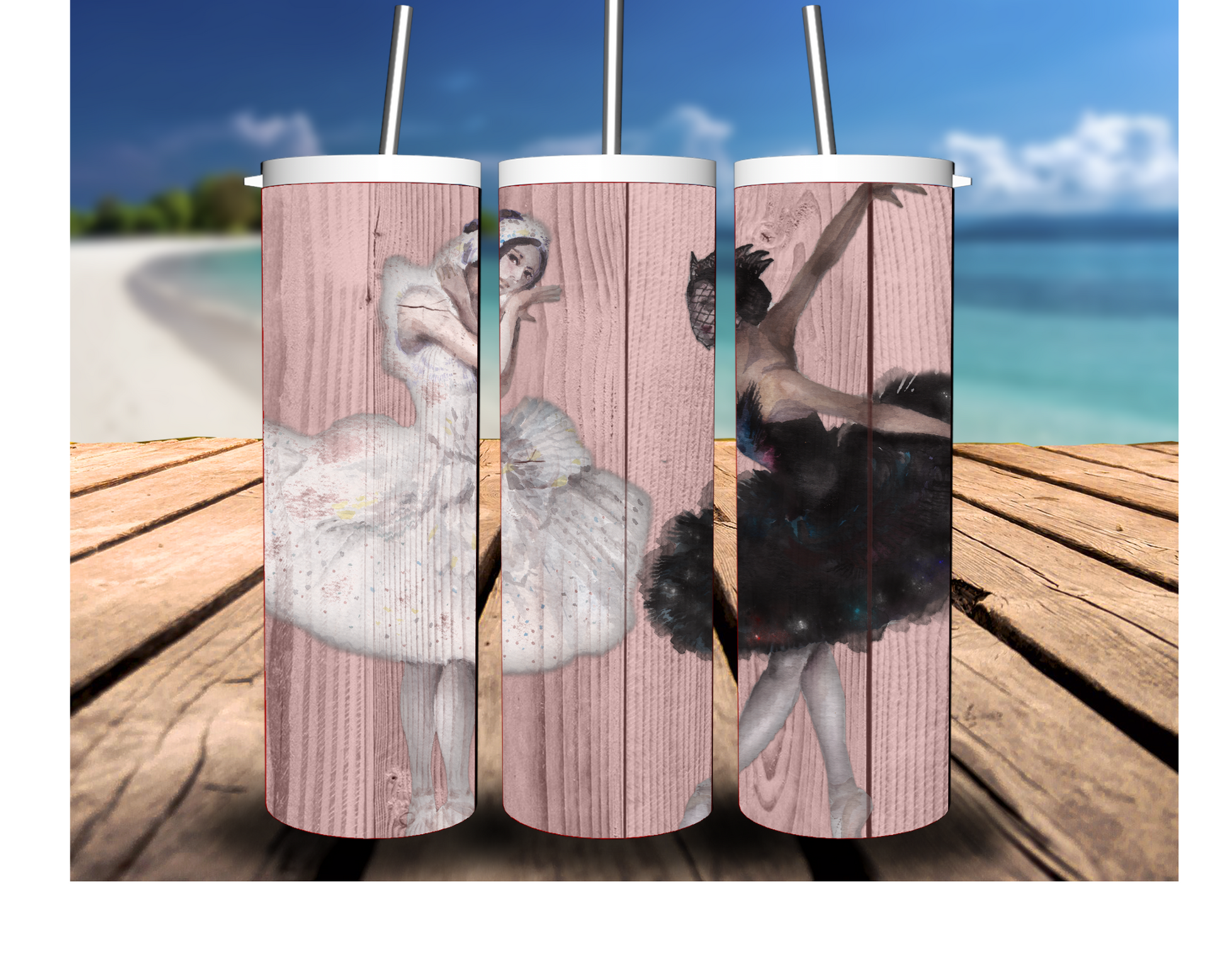 Ballet Swans Tumbler